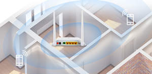 V2804RGWT 1GE 3FE WiFi Gpon ONU CATV con 300Mbps WDM instradamento di una scatola terminale in fibra - Product Image 2