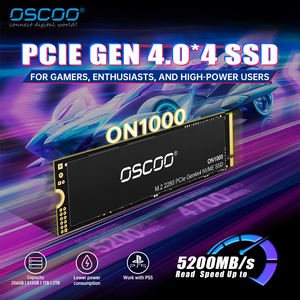 OSCOO 1TB SSD <span class=keywords><strong>M</strong></span>.2 2280 Nvme Pcie4.0 SSD 256GB 512GB 2TB Internal SSD Solid State Drive untuk PC Desktop Gaming PS5 - Product Image 1