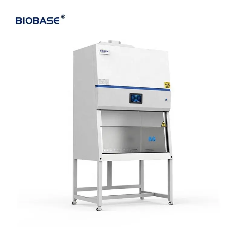 BIOBASE Biological Safety Cabinet Class II B2 2 ULPA Filter 4 meters PVC duct Touch screen display Biological Safety Cabinet