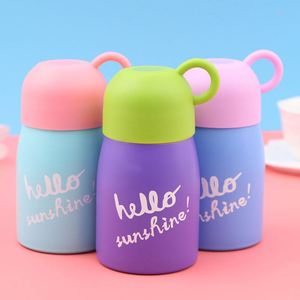 12Oz 16Oz Stainless Steel Water Insulated Thermos Tumbler Double Wall Vacuum Reusable School Water <b>Bottle</b> for Kids - Product Image 1
