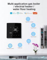Válvula de Radiador Inteligente Programable Comfurter Tuya, Termostato de Calefacción para Caldera de Gas, Termostato Wifi, Controlador de Temperatura