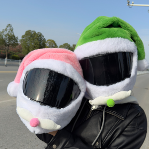 Fundas Personalizadas para Cascos de Motocicleta Unisex, Fundas de Felpa Suave de Imitación de Piel de Conejo, Antiarañazos, Fabricante de Fundas para Cascos de Moto - Product Image 6