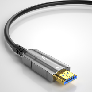 Câble HDMI 2.0 à fibre optique AOC plaqué or 10M 30M 50M 100M HDMI 4K 60Hz Noir PVC Boîte en carton AOC Moniteurs Combinaison Stock - Product Image 1