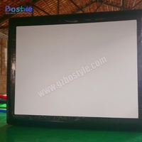 Écran de projection gonflable d'extérieur 16:9 en PVC pour cinéma de jardin et fêtes
