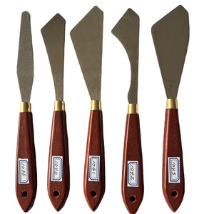 <span class=keywords><strong>Espátula</strong></span> Metálica Multiángulo para <span class=keywords><strong>Pintura</strong></span> <span class=keywords><strong>al</strong></span> <span class=keywords><strong>Óleo</strong></span> <span class=keywords><strong>con</strong></span> Mango de Madera - Product Image 1
