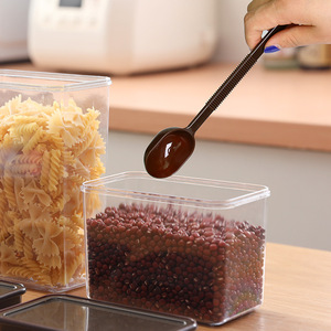 Cuillère doseuse en plastique à long manche, design minimaliste, pour café, lait, thé, usage en boutique - Product Image 3