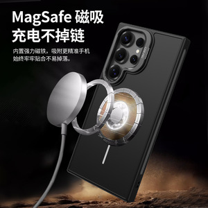 Funda para <span class=keywords><strong>Samsung</strong></span> S25/S24 Ultra con Diseño Animal, Magnética, Transpirable, Disipación de Calor, Soporte para Lente, con Acabado Mate - Product Image 3