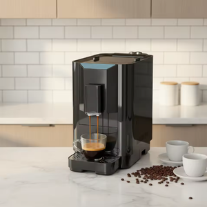 Cafetera Espresso Comercial ME-720 Totalmente Automática con Doble Caldera, Molinillo Integrado, 19 Bares, para el Hogar, Pequeña, para Preparar Americano - Product Image 5