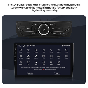 Panneau de commande style OEM Junsun pour Renault Mégane 3 2008-2014 pour Renault Fluence 2013-2016 écran Android autoradio multimédia - Product Image 6