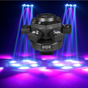 BEE-Eye ไฟเคลื่อนไหว DMX ควบคุม RGBW ที่ซูมได้6แขน IP33ไฟเวทีสำหรับดีเจดิสโก้ - Product Image 6