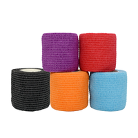 Bandage élastique auto-adhésif jetable en non-tissé pour genou, poignet, doigt et protection animale – Vente en gros