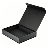 Boîte cadeau de luxe avec logo personnalisé, fermeture magnétique, carton rigide avec laminage mat pour l'emballage de cartes-cadeaux