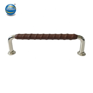 Maniglia per Mobili in Vera Pelle Intrecciata Kingslam, Multicolore, CC96/128/160/256/320mm per Ante di Cucina, Armadi e Cassetti - Product Image 3