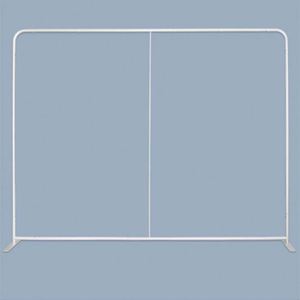 8Ft*8Ft Retro Style Portable Trade Show Tension Fabric Step <b>Repeat</b> Display Backdrop Stand Gravure Promotional Party Supplies - Product Image 3