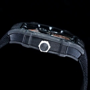 2026 Luxury <b>Skeleton</b> Mechanical <b>Watch</b> for Men <b>Automatic</b> Tourbillon Style Transparent Dial Sport Tonneau Design <b>Watch</b> - Product Image 5