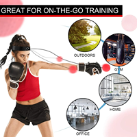 Balle de boxe interactive OEM en gros avec sangle réglable pour entraînement, équipement MMA et entraînement de réflexes