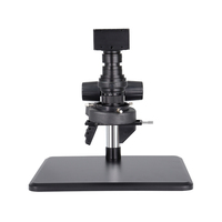 SANQTID TD-D-2KH 3D 1080P LED Laboratory Microscope Objective Lens for Digital Industrial Microscope Camera 25-230x Zoom 1/2.8