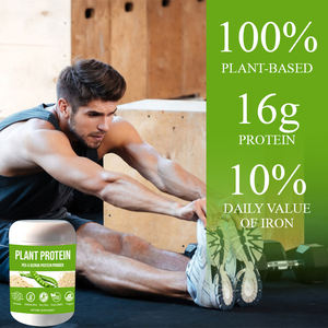 Organik bitki bazlı Protein tozu 16g Protein 24% DV Vegan düşük Net karbonhidrat glutensiz süt içermeyen şeker eklenmedi - Product Image 2