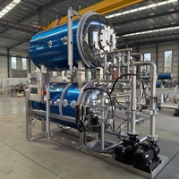Autoclave à haute température et haute pression pour la stérilisation industrielle du porc mijoté en conserve