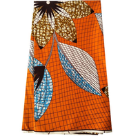 Tela de ankara 100% poliéster con diseño de moda, tejido africano estampado de cera para vestido de fiesta