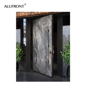 <span class=keywords><strong>Porte</strong></span> d'entrée pivotante aluminium extérieur grandes portes doubles avant pour maisons portes d'entrée de sécurité modernes - Product Image 4