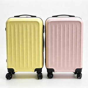 Valigia Trolley Gialla Moderna Evan in PP Rigido con Serratura a Combinazione e Manico Morbido per Viaggi Unisex - Product Image 1