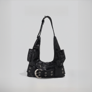 Designer Genuine Leather Women's Hobo Handbags Medium Size Fashion Purses with Soft Top Handle Crossbody Style - Product Image 1