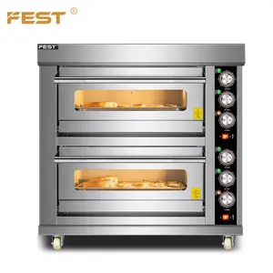 FEST oven bakery equipment 128l 2 deck 2 trays oven bakery electric food bakery machine