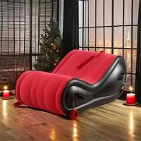 Canapé gonflable portable moderne, lit pliant, chaise pour une utilisation en intérieur/extérieur, pour la chambre à coucher et le salon, canapé gonflable pour couples
