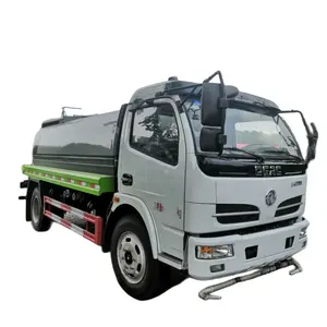 זול מחיר טוב באיכות Dongfeng Duolika D7 10000 ליטר ירוק ממטרה מים מכלית משאית למכירה