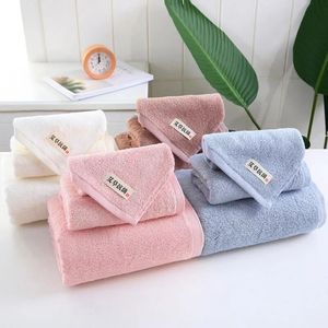 Toalla de Baño de Fibra de Bambú 70x140cm, Color Sólido, Antimicrobiana, Suave y Absorbente, para Uso Doméstico - Product Image 4