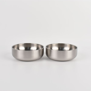 Tazones de Acero Inoxidable de Doble Pared SS304, Aptos para Alimentos, para Niños, para Fideos, Sopa, <span class=keywords><strong>Ramen</strong></span>, Arroz, Salsas, Postres y Ensaladas - Product Image 5