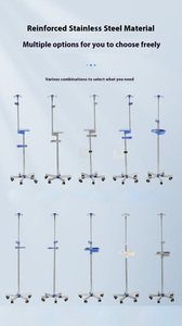 Équipement médical personnalisable pour les cliniques utilisant des tiges et des cadres <span class=keywords><strong>de</strong></span> perfusion mobiles et portables - Product Image 6
