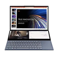 Nouveauté 2025, ordinateur portable à double écran 16'' + 14'', personnalisable OEM/ODM, processeur Intel Dual Core, prise EU, clavier anglais, écran tactile