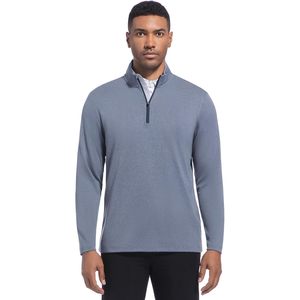Custom Quarter Zip Golf <b>Pullover</b> <b>Men</b> Dry Fit Long Sleeve Moisture Wicking Mock Neck 1/4 Zip Sweatshirt - Product Image 2