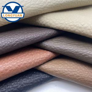 Litchi Texture Cuir <span class=keywords><strong>Tissu</strong></span> 1200 Fréquence Usure Résistance Aux Rayures PVC Faux Cuir Meubles Rembourrage Décoratif - Product Image 3