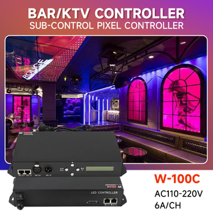 ตัวถอดรหัส DMX512 และ RDM สำหรับไฟ LED แรงดันสูง 4 ช่อง รุ่น VonewStar KNX S4-DX พร้อมตัวควบคุม DMX 512 จอแสดงผลดิจิตอล PWM - Product Image 2