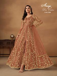 Vêtements indiens et pakistanais Costume Anarkali Salwar avec un costume pakistanais élégant chez le fournisseur en gros Costume Salwar - Product Image 3