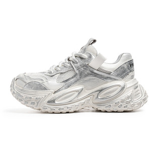 Chaussures décontractées tendance pour hommes, style européen, rétro, effet usé, semelle épaisse, nouveau modèle pour se montrer élégant, chaussures streetwear pour hommes - Product Image 6