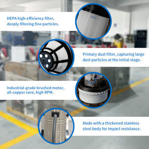 Aspiradora Hochleistungs-Bürostaubsauger Hochleistungs-Staubsauger Leistungsstarker Industrieller Nass-Trocken-Bodenreiniger - Product Image 3