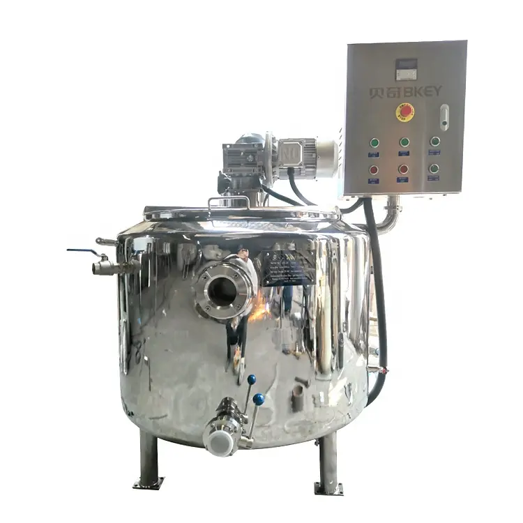 Unidad de máquina de pasteurización de helado Industrial de acero inoxidable, superventas