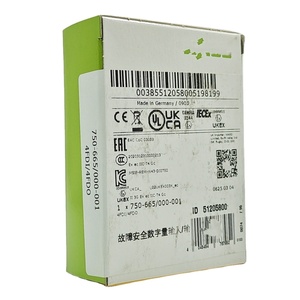 Nouveau WAGOS 750-665/000-001 Original, Entrée/Sortie <span class=keywords><strong>Numérique</strong></span> 4/4 Canaux, 24 VDC 0.5A, Fail-safe, PROFIsafe - Product Image 1