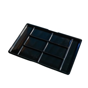Plateau de rangement en plastique personnalisé, rectangulaire, 4 à 7 compartiments, organisation de bureau, thermoformé, ABS, moulage sous vide, OEM, ODM - Product Image 4
