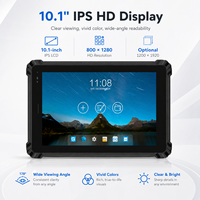 Tableta Robusta de 10 Pulgadas con Android 10, MTK8788, Escáner de Códigos QR y Módulo RFID