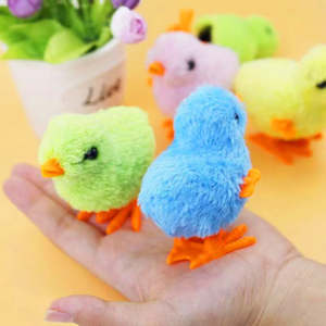 Pollito de Pascua, pollo de peluche, regalo de Pascua para niños, niñas, pollo de peluche, reloj, juguete de juego interactivo - Product Image 1