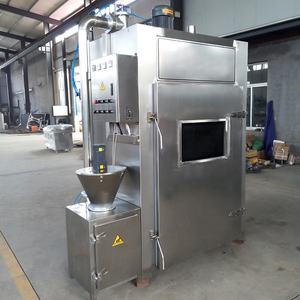 Fumoir industriel de 200 kg pour poisson, viande, bœuf, poulet, saucisses, machine à fumer, four à viande fumée, fumoir industriel - Product Image 1