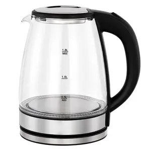 Wholesale OEM Home Appliance Electric Kettle Glass Home Appliances Boil Dry Protection Electric Kettle