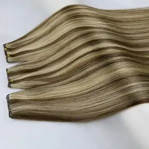 ผมต่อแบบเวฟท์ แฮนด์ไทด์ แท้ 100% คุณภาพสูง แบบเรียงเส้นเรียบเนียน ไม่มีรอยต่อ  ผมจีนแท้ 2 แพ็ค - Product Image 2