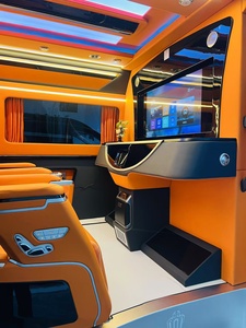 Vendite calde <span class=keywords><strong>Toyota</strong></span> Hiace Kit di Upgrade interni di lusso Design modificato seggiolini auto accessori per auto soffitto divisorio tende per furgone - Product Image 2