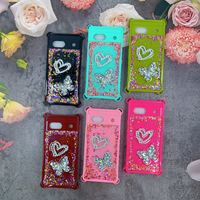 Labubu de poupée d'autocollant de colle rainurée colorée, avec protection d'objectif, adapté pour iPhone 14 15 16 17 Pro Max étui de protection de téléphone